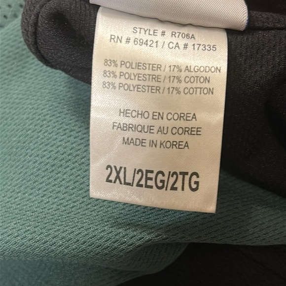 Vintage Seattle SuperSonics Reebok Embroidered LS Warm-Up Jersey Shooting Shirt - Picture 11 of 11